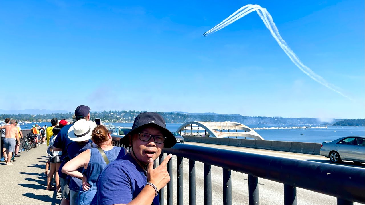 Blue Angels Airshow At Seattle Seafair 2022 ☀️