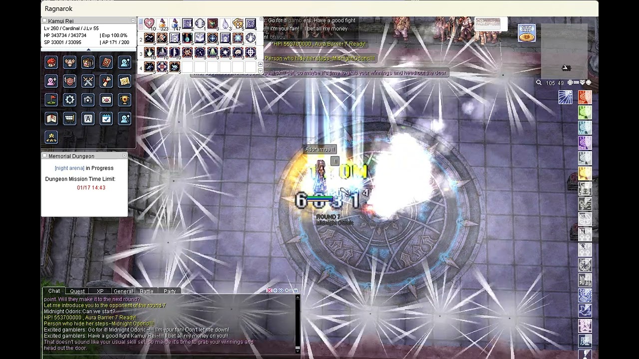 International Ragnarök Online Chaos - Geffen Night Arena on Cardinal (Adoramus)