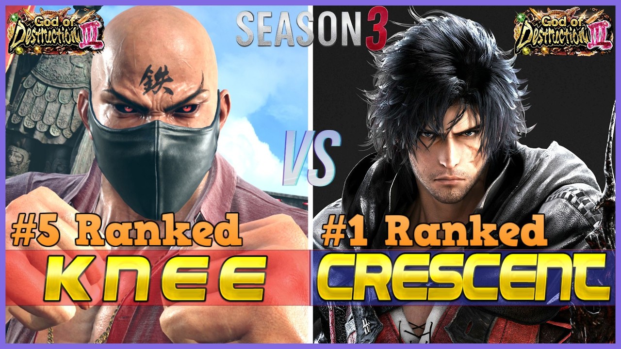 T8 ▰ KNEE (#5 Ranked Feng) Vs CRESCENT (#1 Ranked Clive) ▰ Tekken 8 (SEASON 3) High Level Gameplay