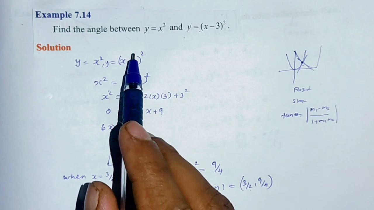 12th maths Example 7.14
