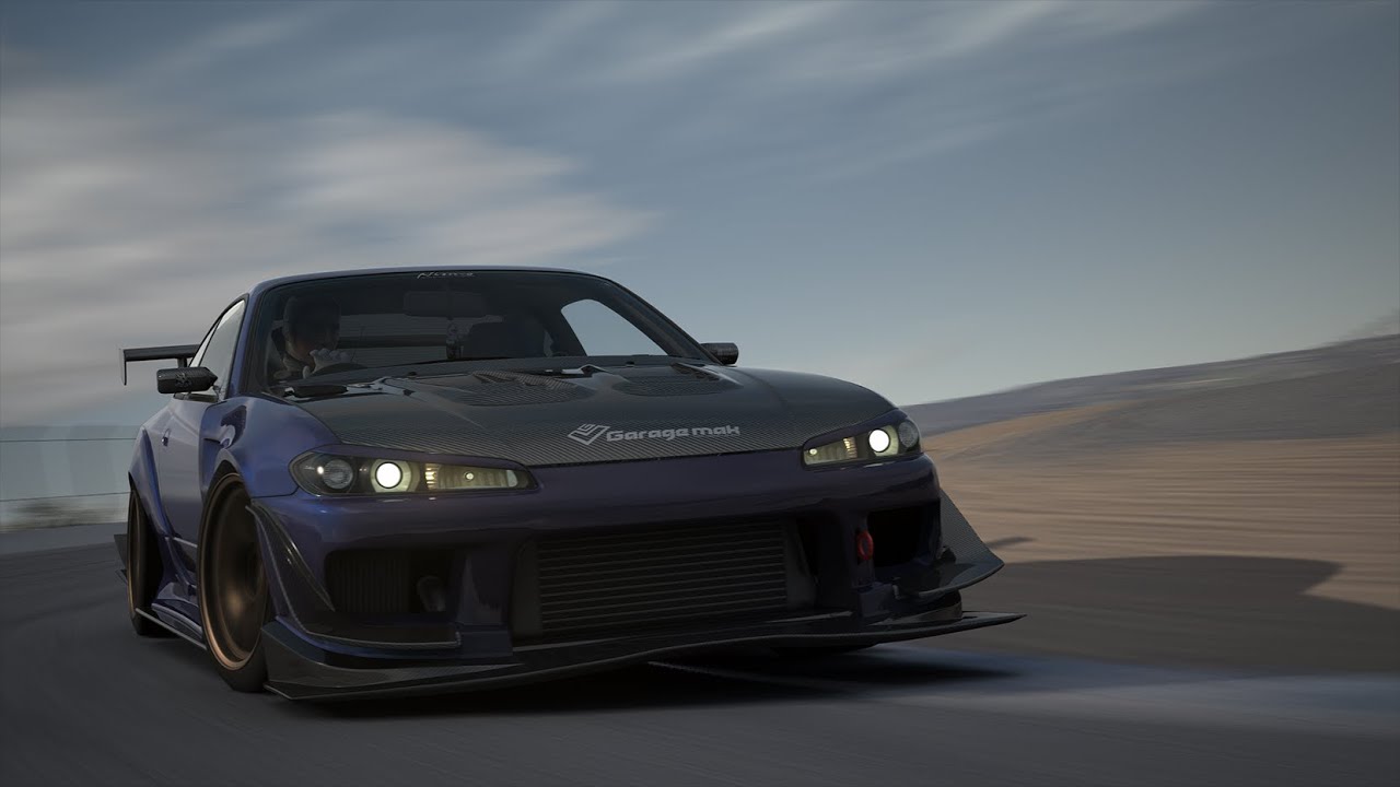 Nissan Silvia S15 Garage Mak demo run @Laguna Seca