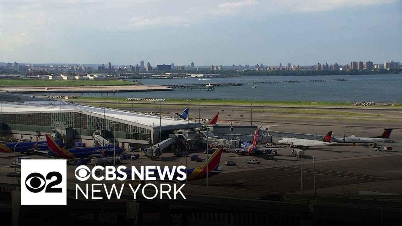 LaGuardia shuts down runway after finding depression