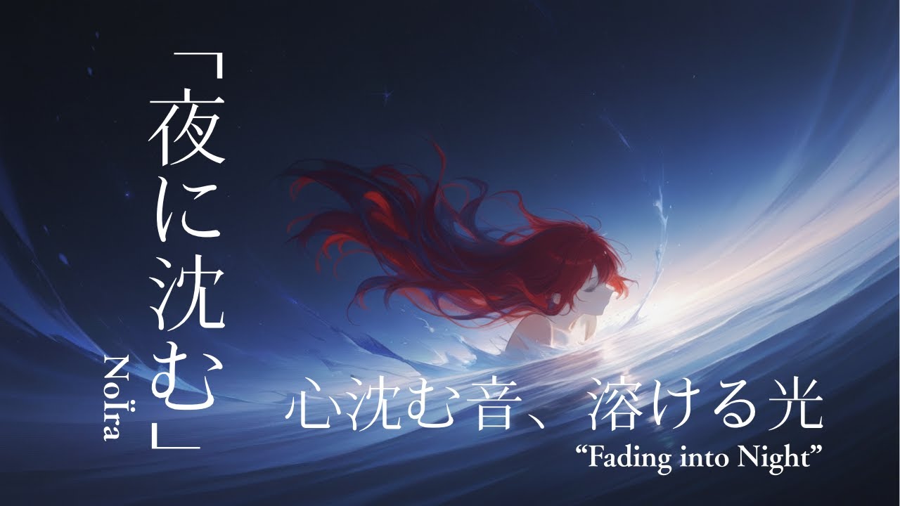 【Lyric】夜に沈む【夜に聴きたいチル曲】 #音楽好きな人と繋がりたい  #エモ動画  #歌詞動画