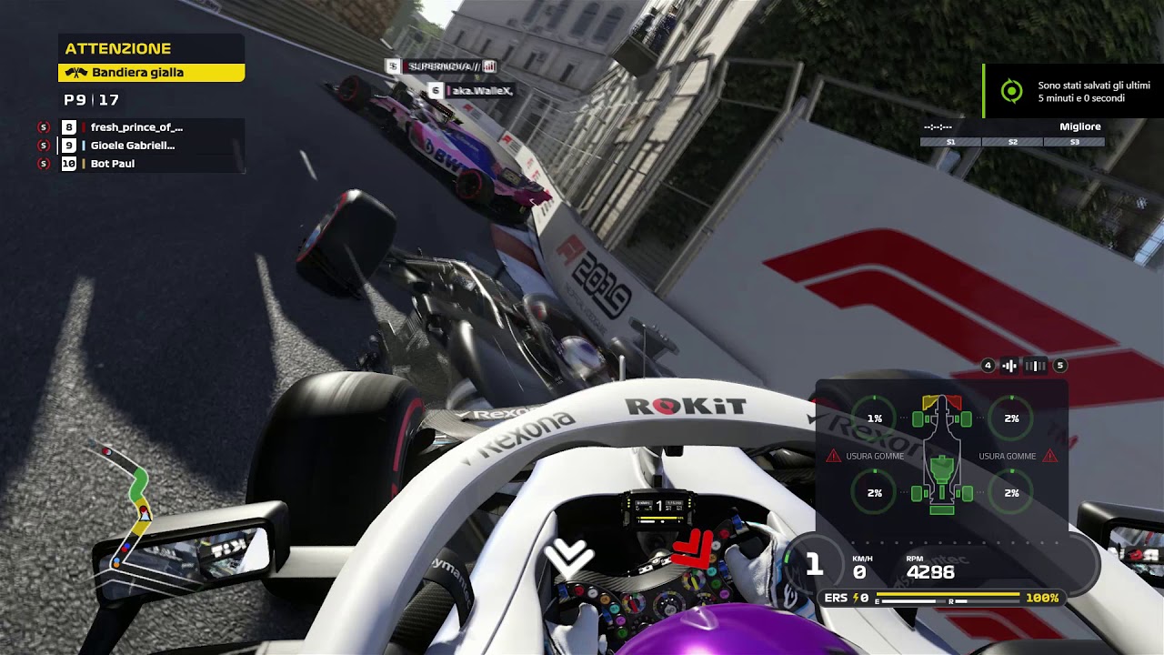 F1 2019 Online | Overtake, Crashes and Fails!