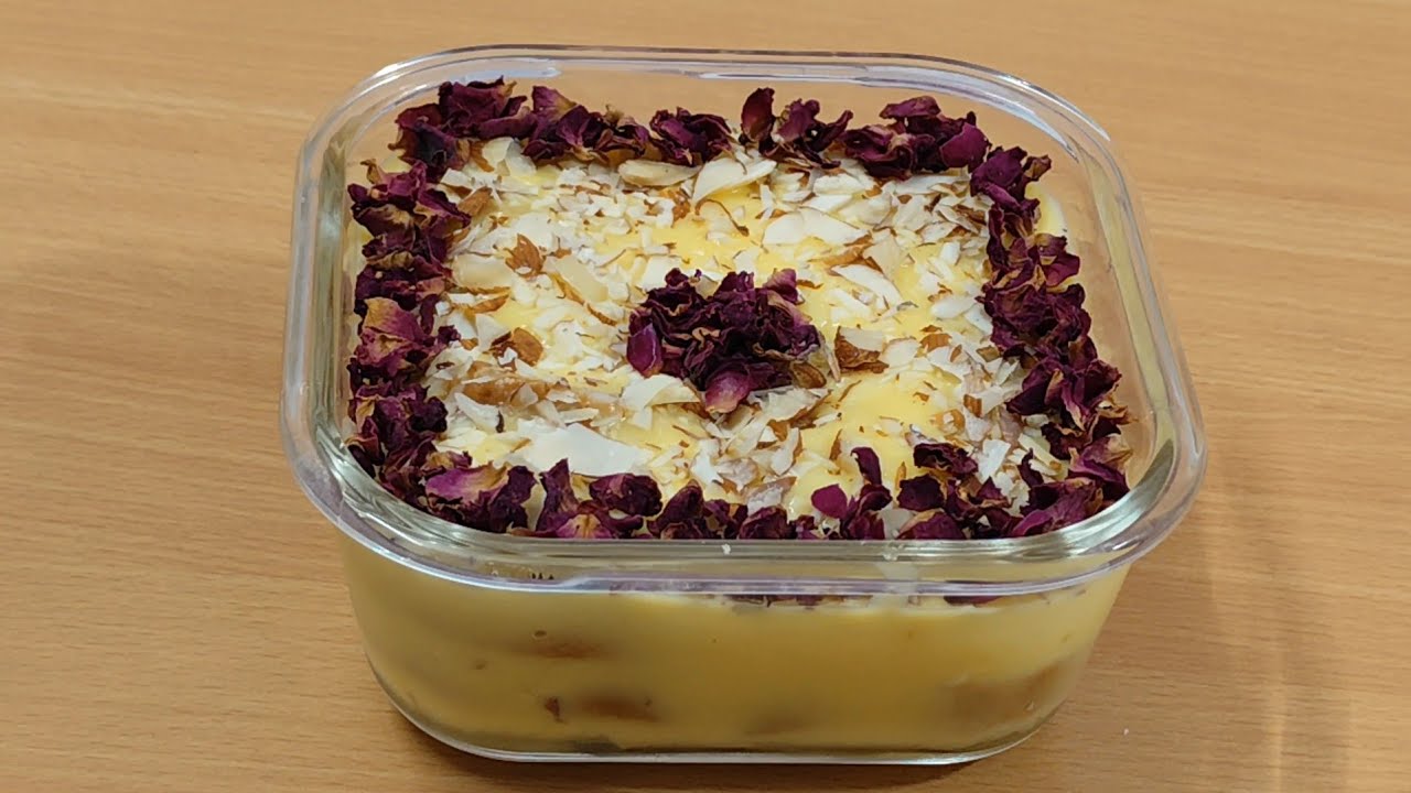 Market Jaisa Rusk Custud Pudding | Pushpanjali's World 