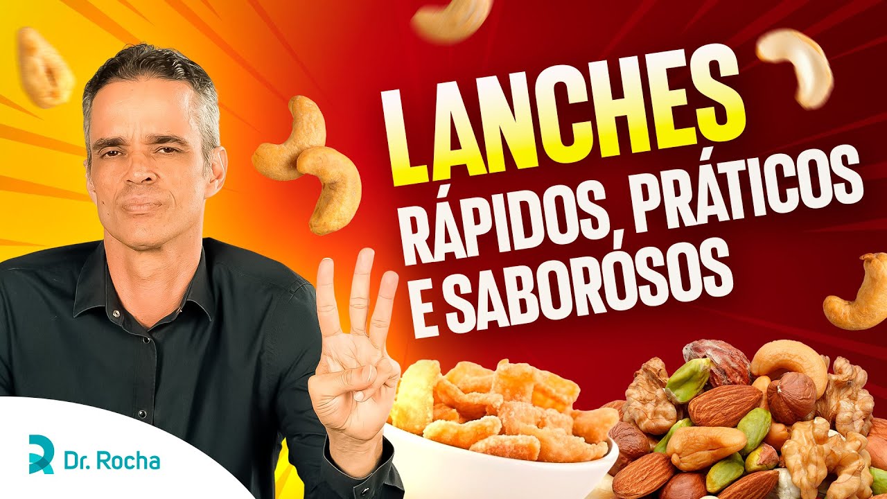 3 Lanches saudáveis para BAIXAR A GLICEMIA! O 2º é o mais saboroso!