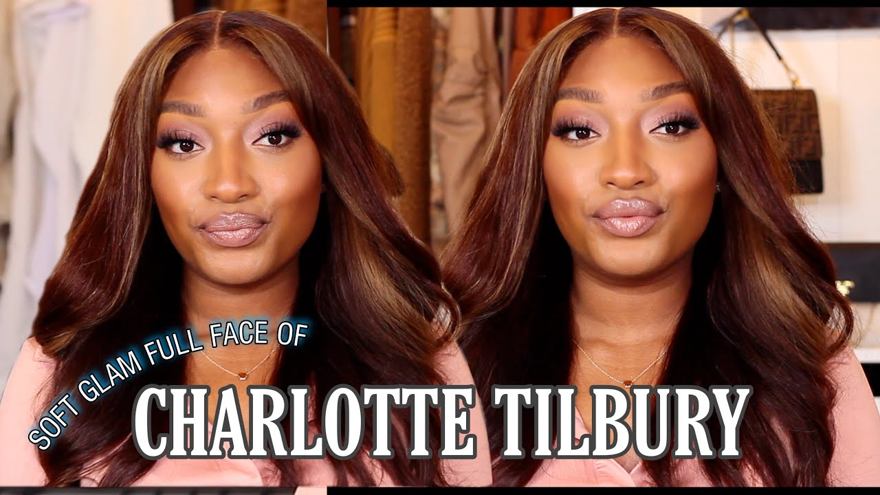 CHARLOTTE TILBURY SOFT GLAM | FULL FACE | CHARLOTTE TILBURY BEAUTIFUL SKIN FOUNDATION, CONCEALER ETC