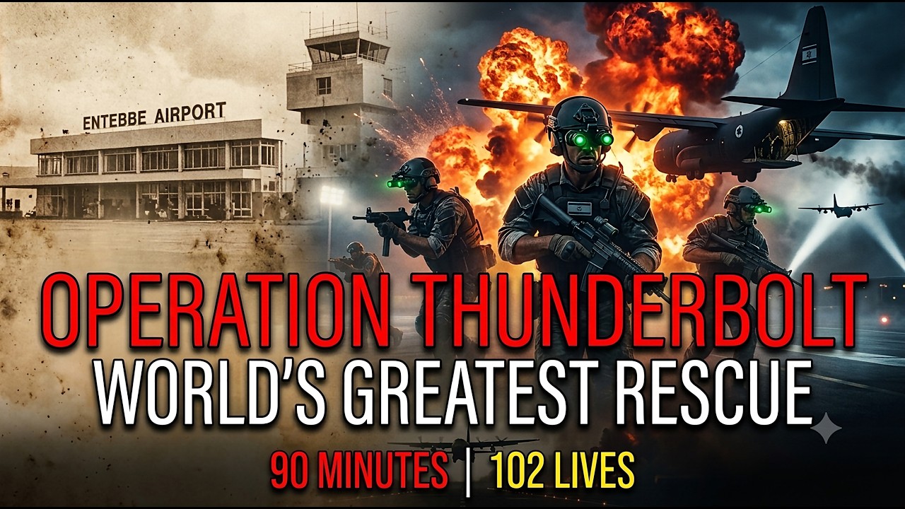 Operation Thunderbolt: World's Most Audacious Hostage Rescue | The 90-Minute Raid