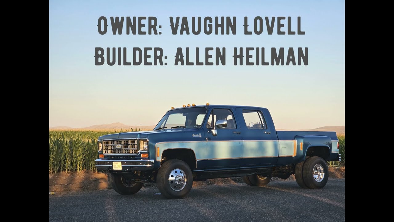 2007, 1977 Chevy crew cab