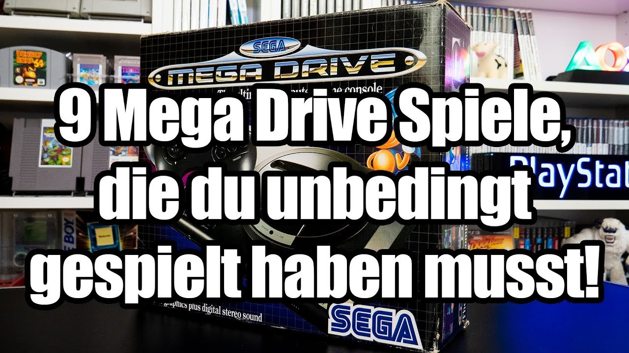 Diese SEGA MEGA DRIVE Games musst du UNBEDINGT gezockt haben!