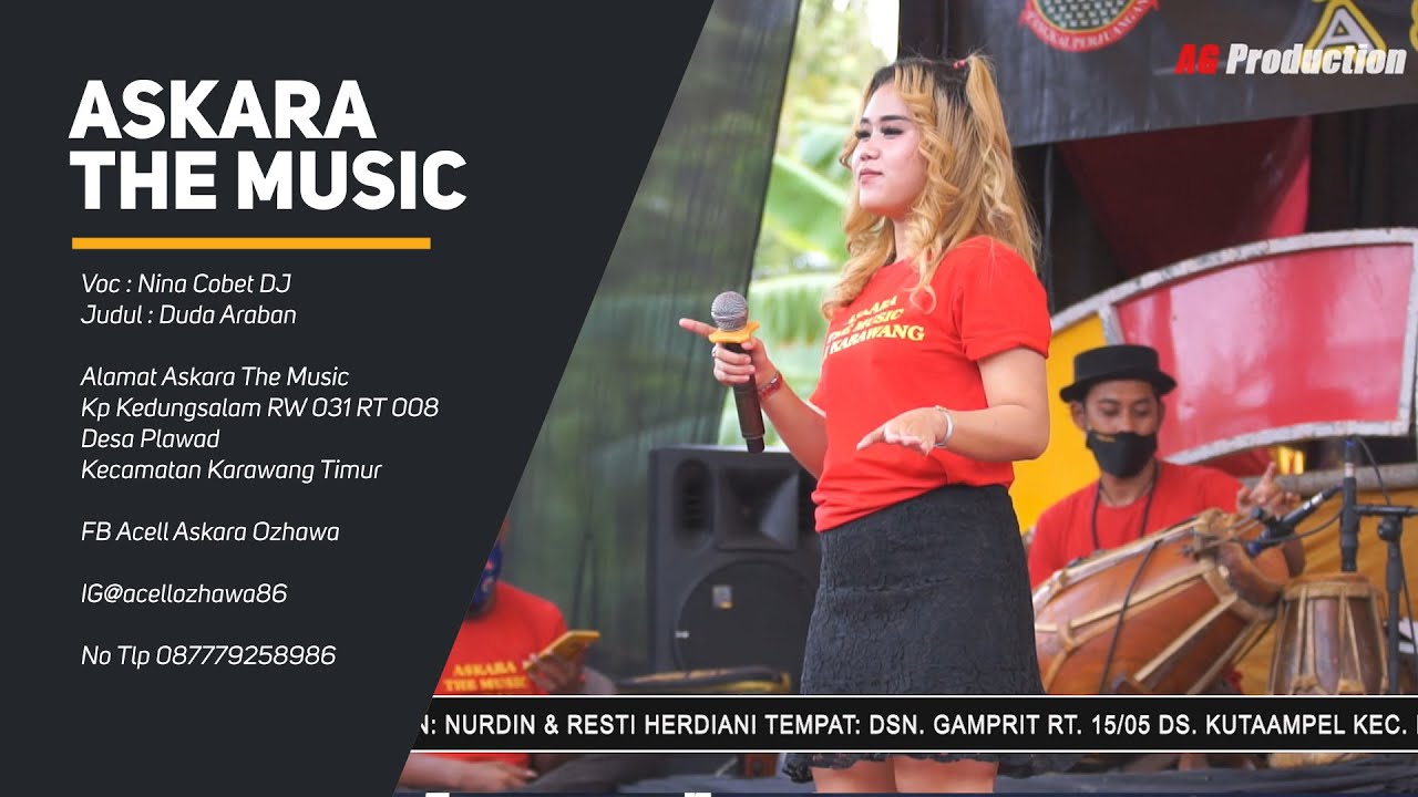 DUDA ARABAN - NINA COBET DJ | ASKARA LIVE KARAWANG