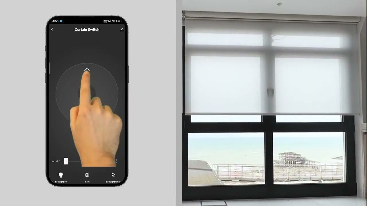 LoraTap Tuya Smart Life rideau de volet roulant bouton-poussoir