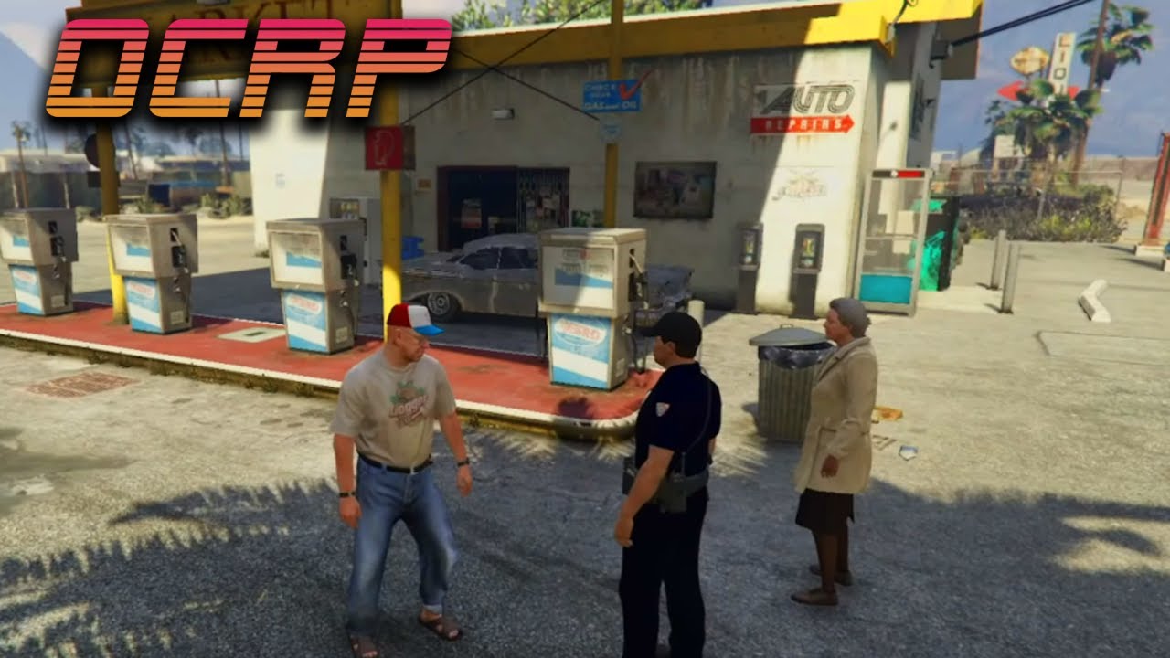 Gary Can't Stay Away From Old Ladies in OCRP