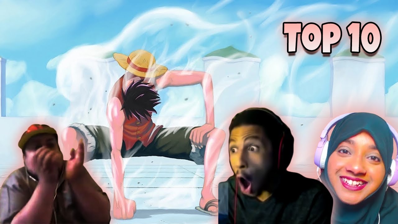 Top 10 Epic One Piece Transformations Reaction