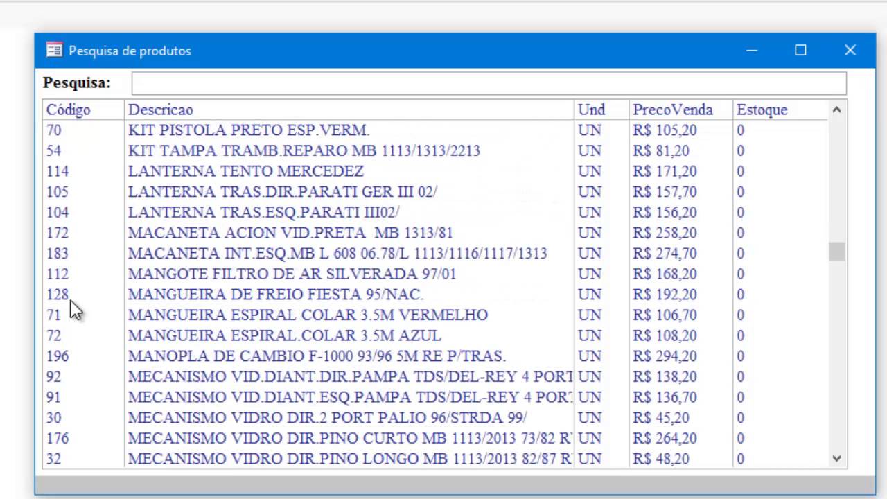 Access - Pesquisar em mais de uma coluna em caixa de listagem