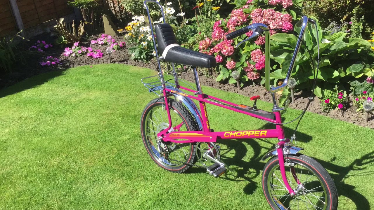 Raleigh chopper mk2 5speed (pinky)