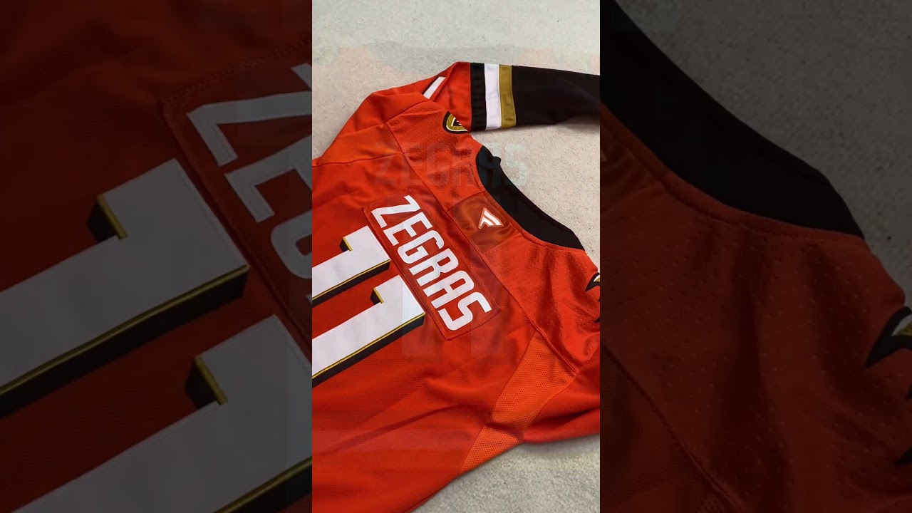 Anaheim Ducks Fanatics Orange Home Breakaway Jersey#nhl #nhlshorts #anaheimducks #jersey