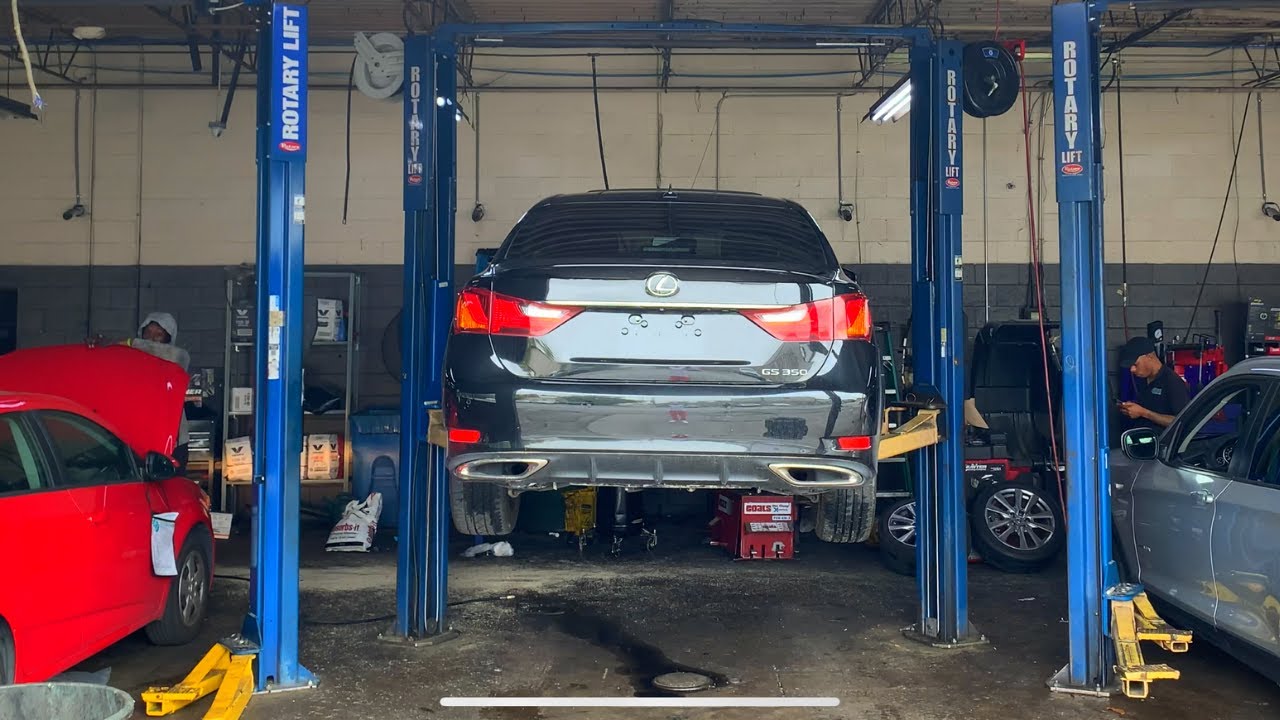 I FOUND A BIG PROBLEM WITH MY LEXUS GS 350 FROM COPART *ENEDED UP GOING TO THE SHOP BEACUSE OF THIS*