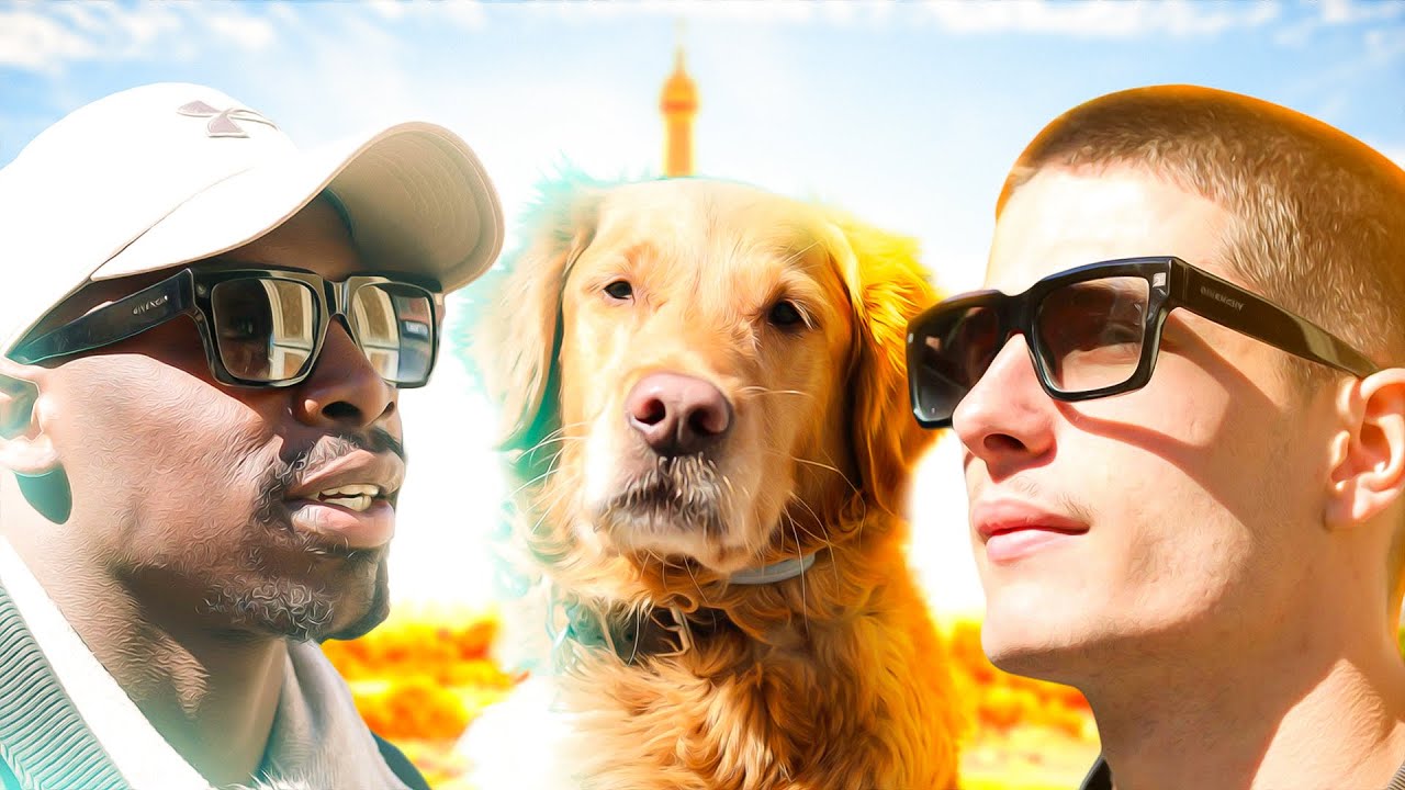 Une journée avec un aveugle et son chien guide