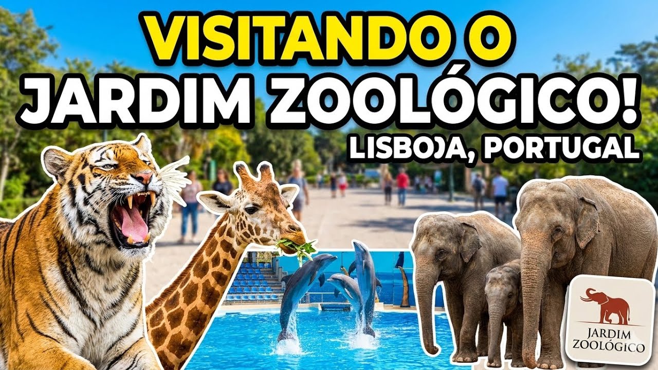 What to see in Jardim Zoológico in Lisboa! 🐆🐯🐊
