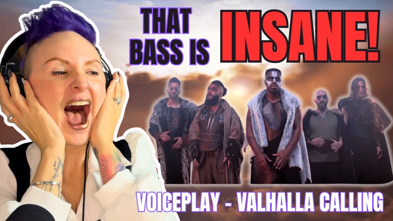 TV A Cappella Judge Reacts to VoicePlay’s INSANELY Deep Bass | Valhalla Calling
