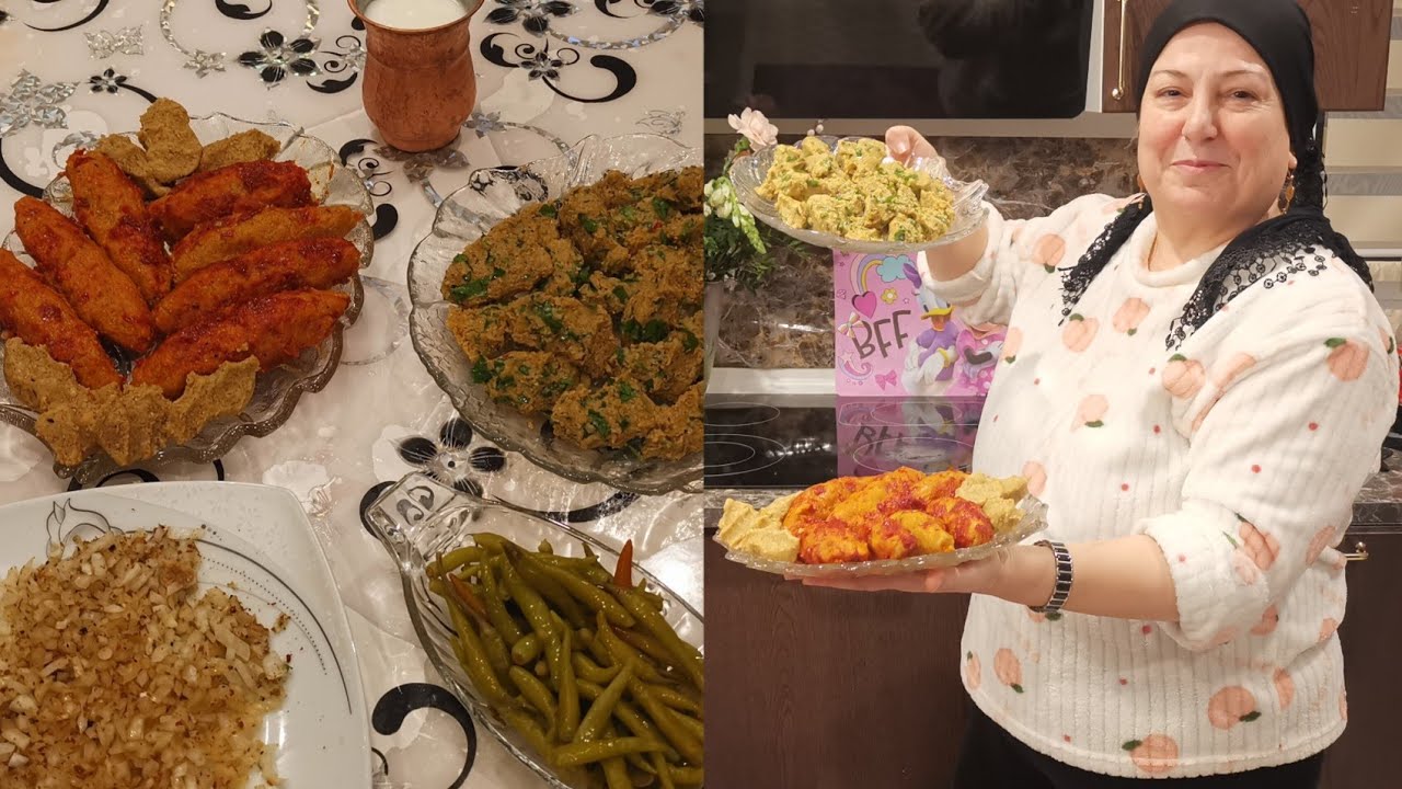 اليوم طبخنا كبه عدس (هفيره نيسك) 😋