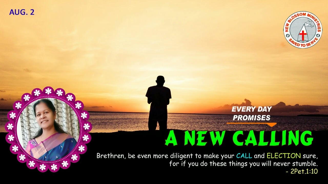 Everyday Promise - English | 2nd Aug 2022 | Dr. Teresa Paul | National Women's Movement