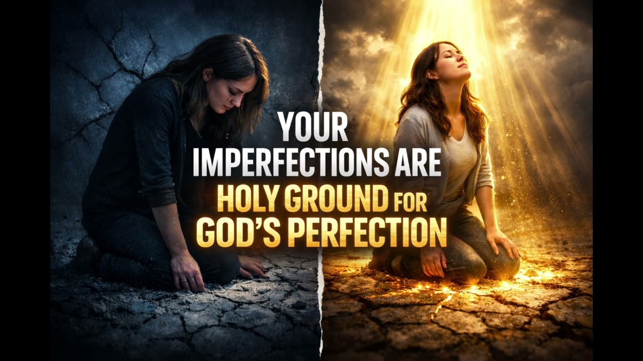Your Imperfections Are Holy Ground For God's Perfection💯