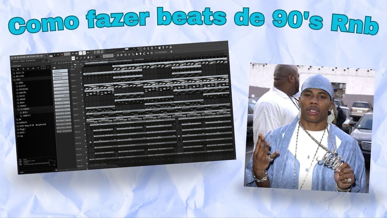 COMO FAZER BEATS DE 90s RnB (destiny's child  x Yunk vino x Scytherkid)