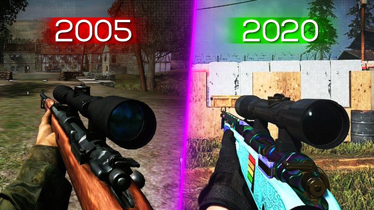 using Kar98 in every COD.. (the evolution of Kar98k)