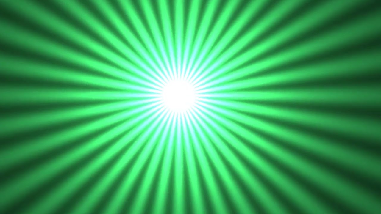 Emerald Green Starburst | 30 Minutes 4K Relaxation