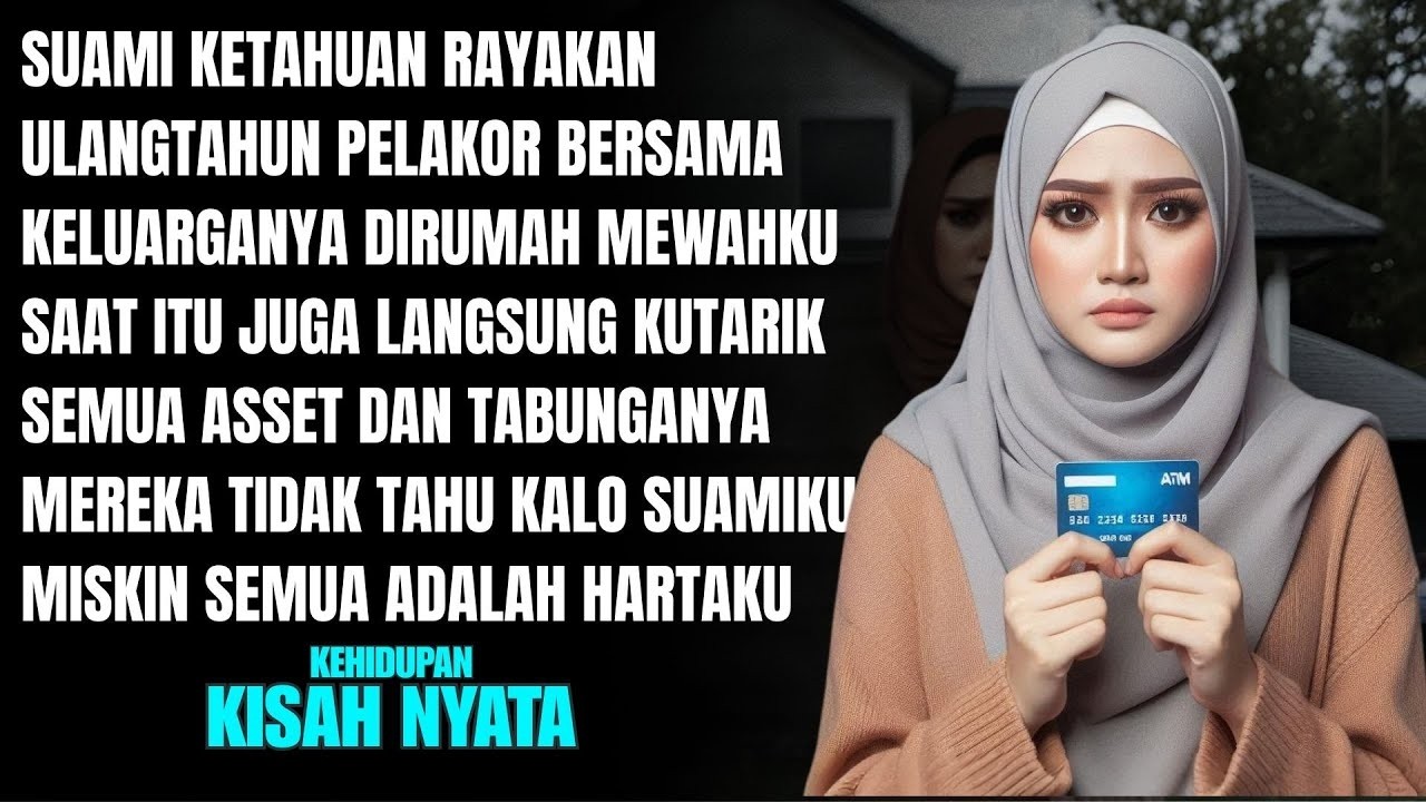 KUPERGOKI SUAMI RAYAKAN ULANGTAHUN PELAKOR-KUBALAS DENGAN MENGAMBIL SEMUA HARTAKU BIAR DIA MISKIN