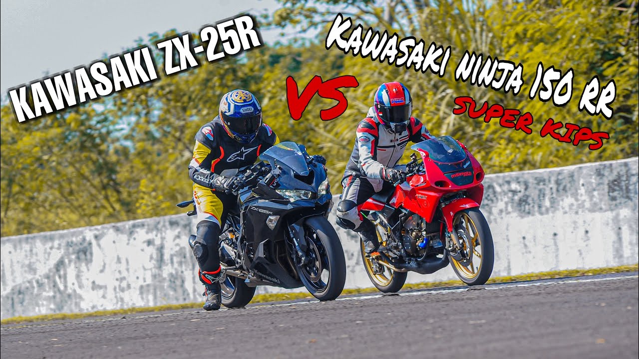 PEPET TERUS ! | KAWASAKI NINJA 150 RR VS ZX-25R | SENTUL INTERNATIONAL CIRCUIT