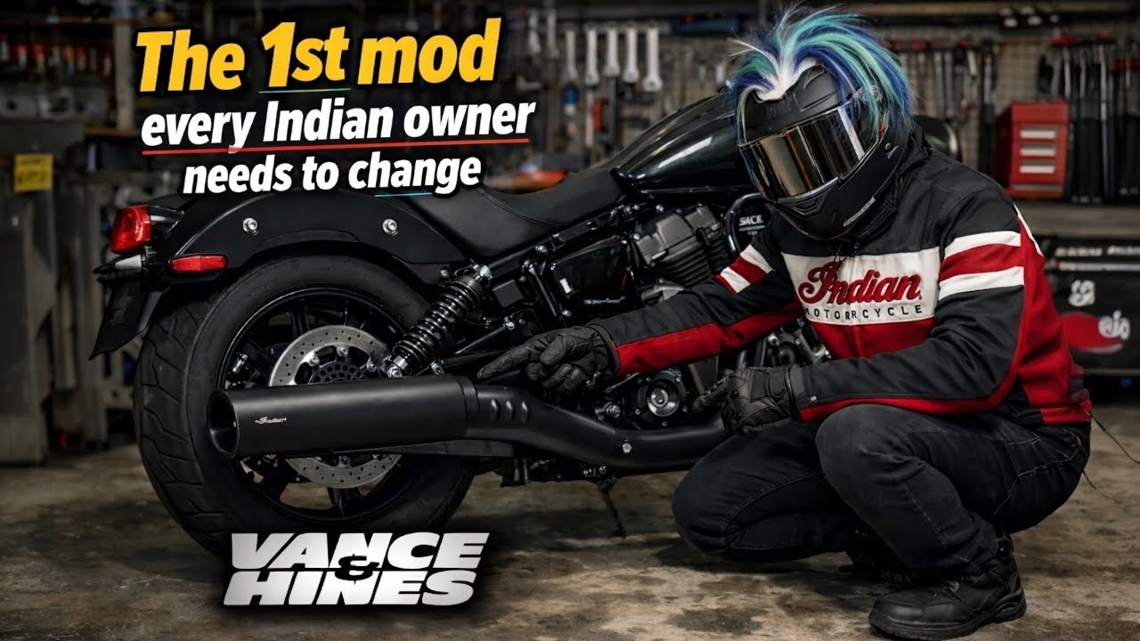 «ПЕРВЫЙ мод, который нужен каждому владельцу Scout 2025: обзор Vance & Hines Slip-On»