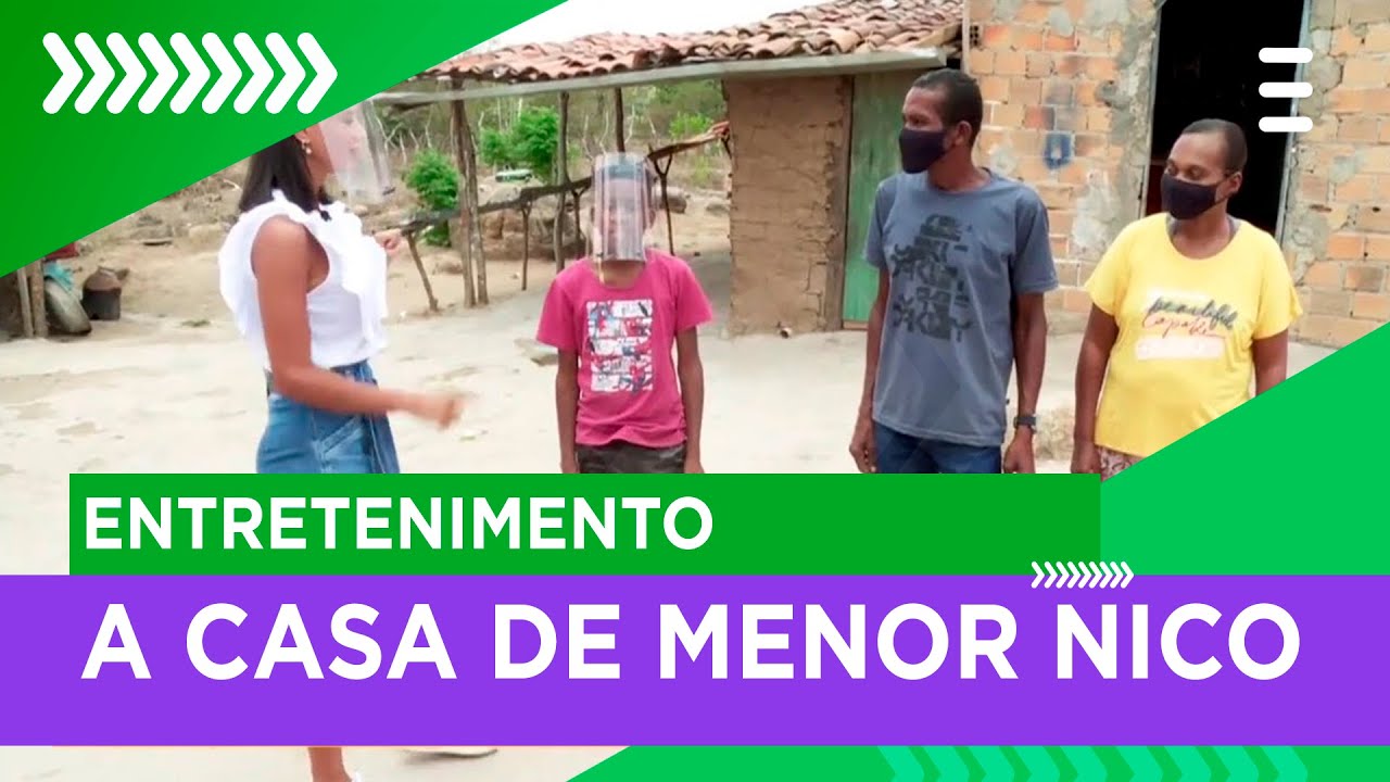 Sucesso da internet, Menor Nico, surpreendido no 'Hora do Faro'