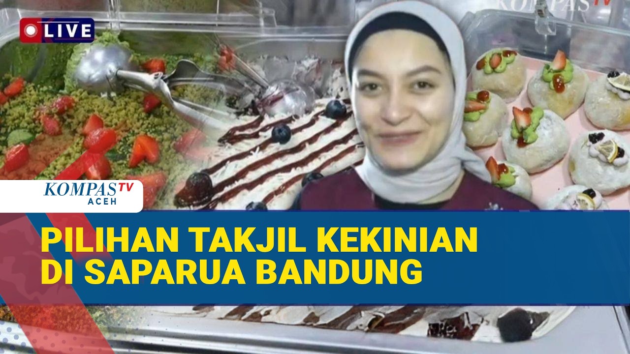 Surga Kuliner di Saparua Bandung, Kue Kekinian dan Jajanan Tradisional Jadi Favorit