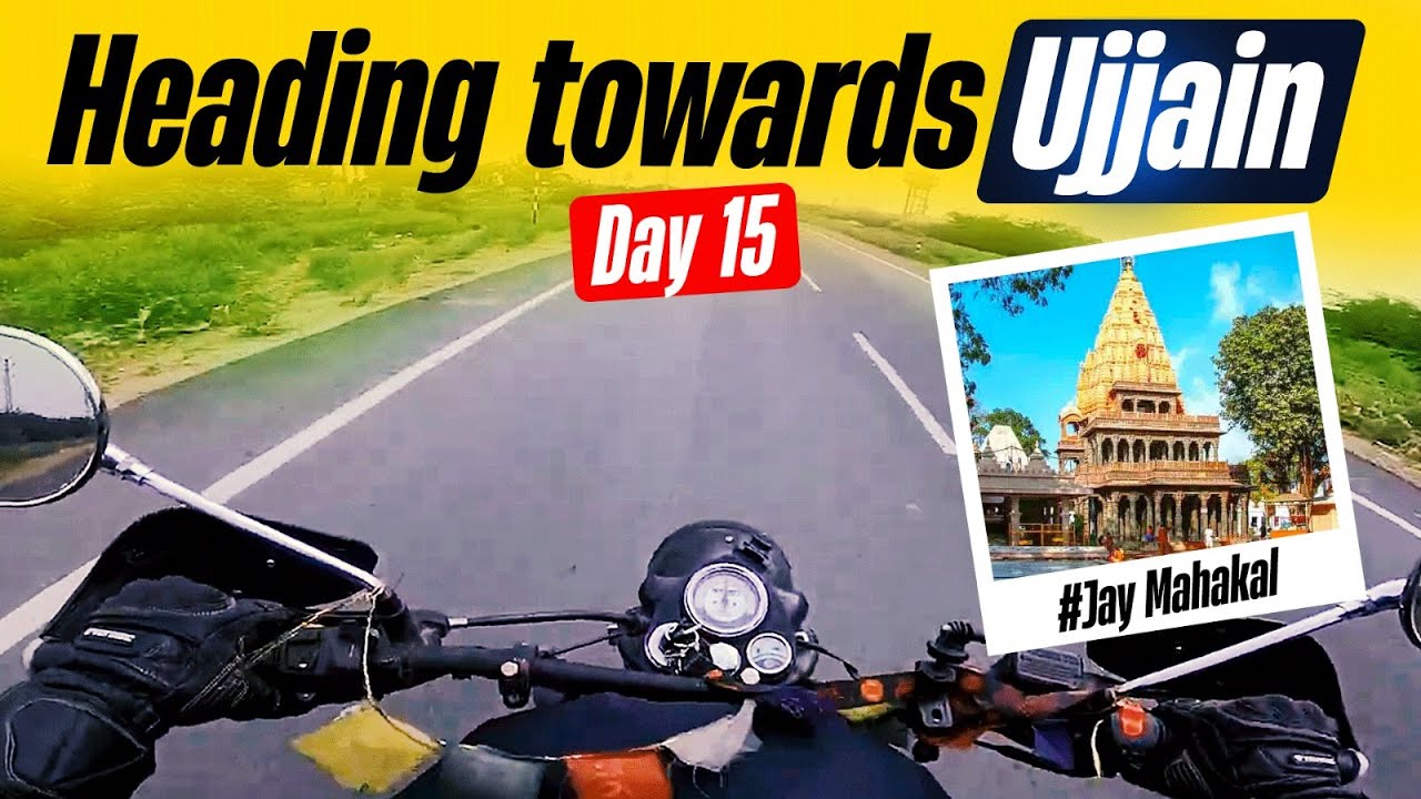 Visited Ujjain temple | Exploring Rajasthan | Day-15 | Solo Bike Ride | Stealth Black Rider