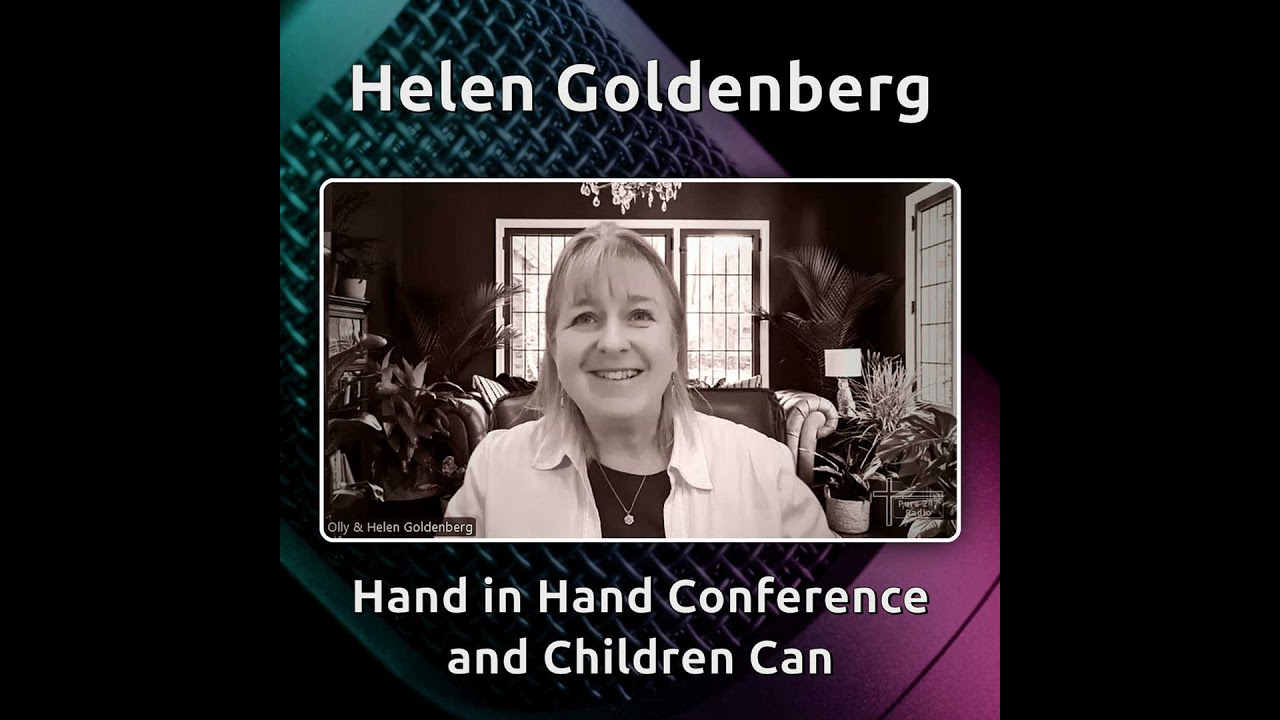 Andy B meets Helen Goldenberg, from Children Can and the Hand in Hand Conference