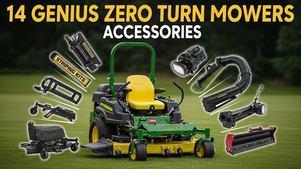 14 Genius Zero Turn Mower Accessories That Will Transform Your Mowing in 2025