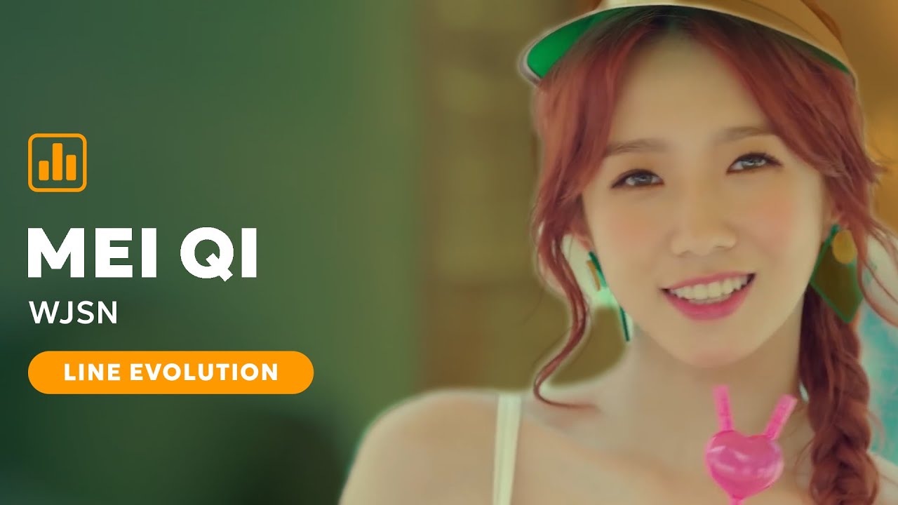 WJSN (우주소녀) - Mei Qi (미기) (Line Evolution) • MARCH/2023