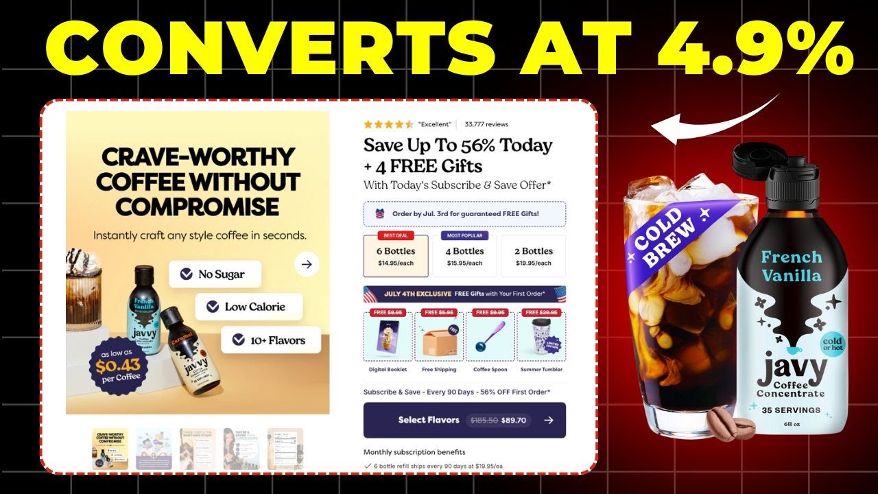 How This SIMPLE Landing Page CHANGE INCREASED Repeat Purchases By 45%
