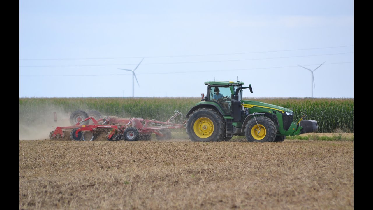 ETA VOET: JOHN DEERE 8410R et HORSCH JOKER 8HD