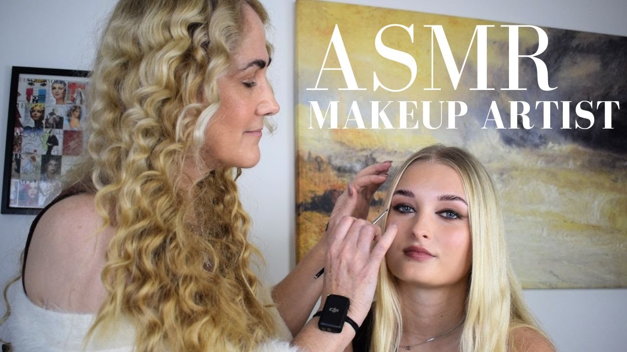 ASMR Makeup Artist | Detailed Siren Cat Eye Tutorial ✨ Relaxing makeup tutorial (soft spoken)