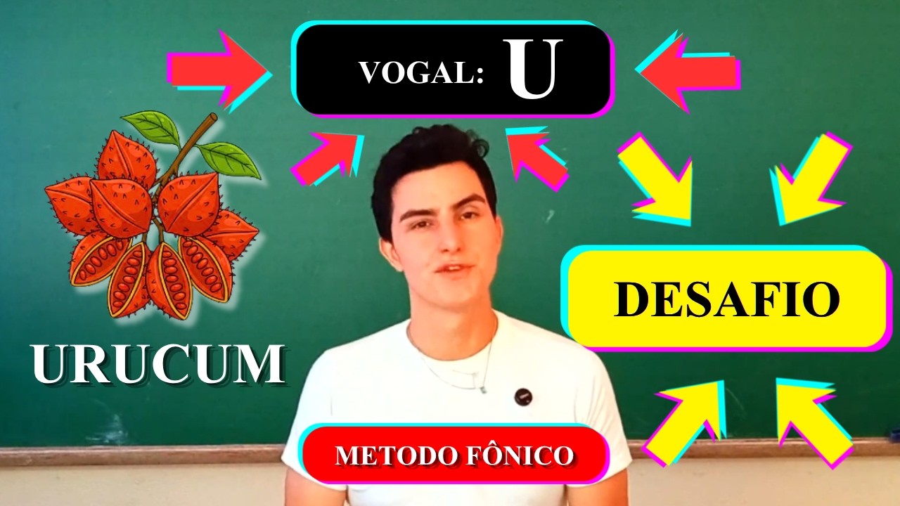 Alfabetização Rápida: O Som da Vogal U no Método Fônico