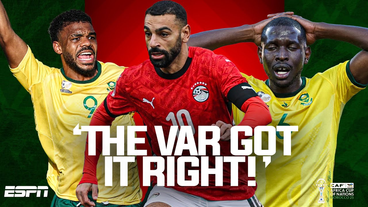 Salah’s CONTROVERSIAL penalty enough for 10-man Egypt vs. South Africa 👀 VAR EXPLAINED | AFCON 2025