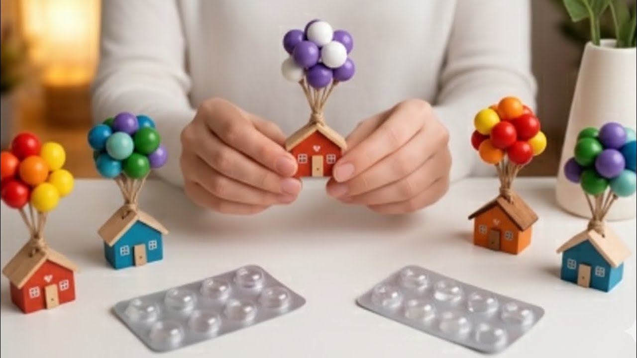 Don’t Toss Your Pill Blister Packs — Transform Them Into Stunning Fridge Decor!🎊🌈