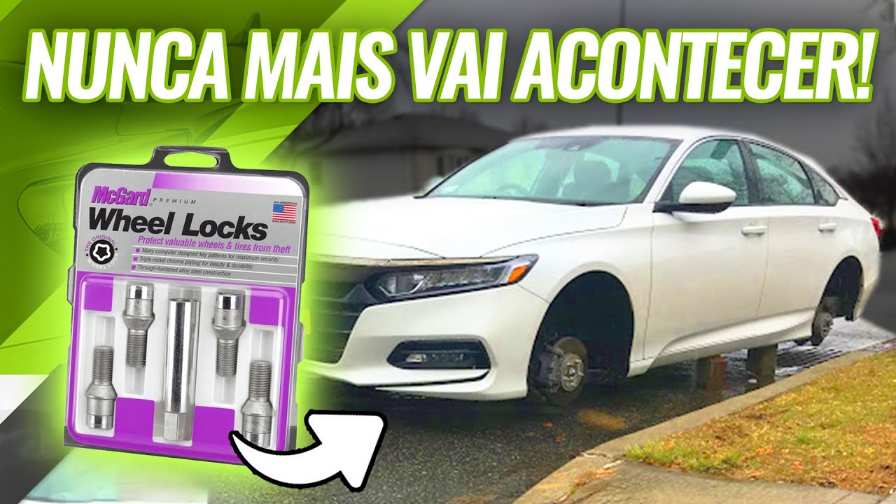 NÃO DEIXE ROUBAREM suas RODAS! Parafusos Antifurto McGard