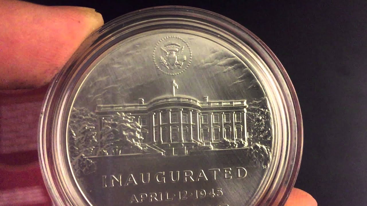 2015-P Harry S Truman Reverse Proof Coin Unboxing