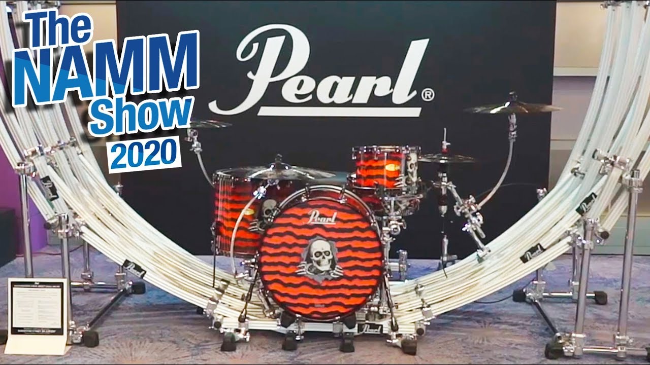 Pearl Drums Gigantesca e Incrível na Namm Show 2020