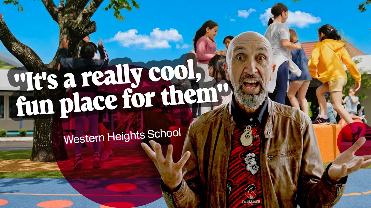 Fun and creative playspace for Western Heights School, Auckland